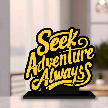 Seek Adventure Always