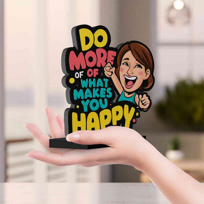 Aadmi Galat Hote Hai Raste Nahi Motivational Quote Wood showpiece, Office and Home Decor Item, Study or Computer Table, Decorative Gift Item - P0172