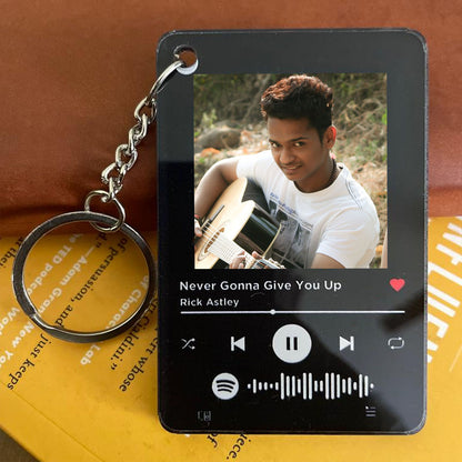 Personalized Spotify Keychain Keep Your Favorite Song Close